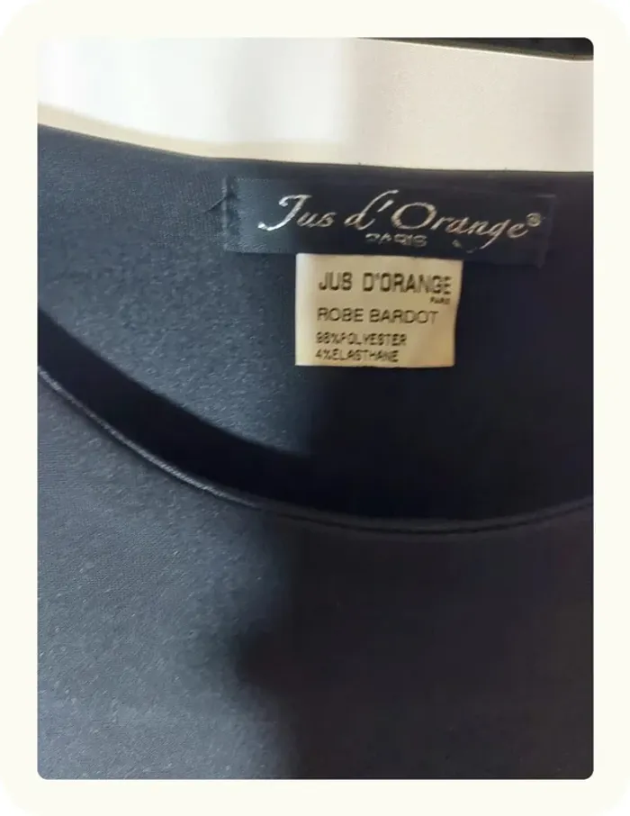 Robe Bardot Jus d'orange - photo numéro 5