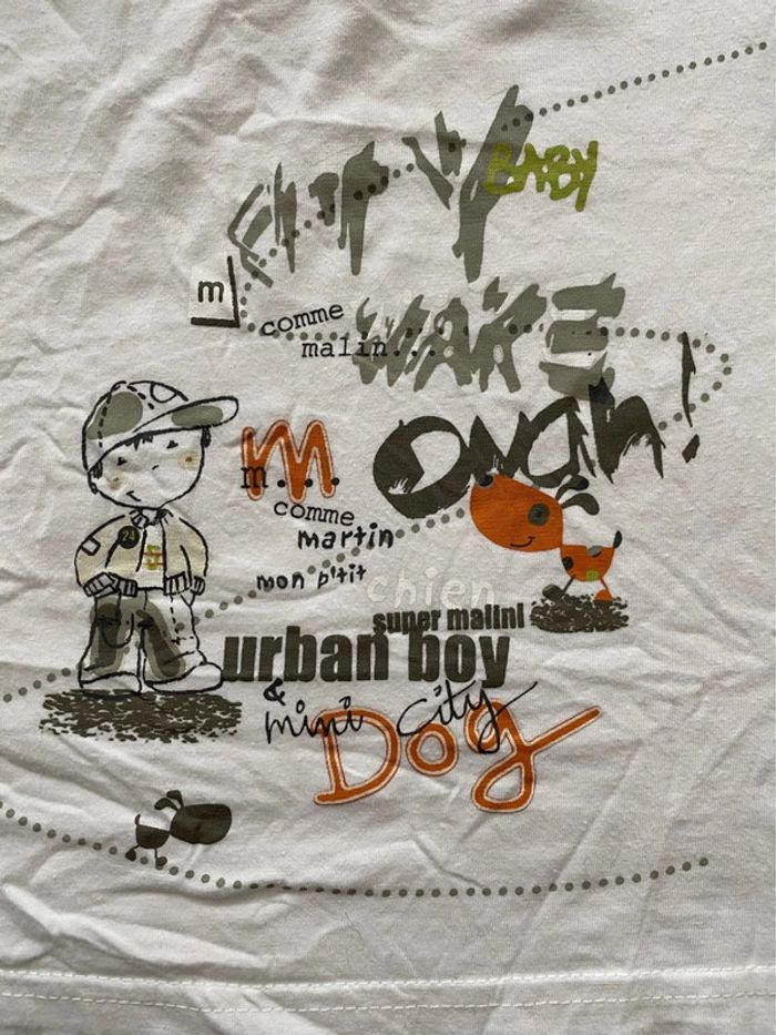 Lot 4 T-shirts manches longues 18 mois - Grain de blé & autre - TBE - photo numéro 6