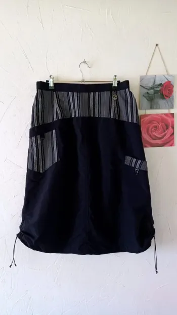 🌸 Jupe mi-longue, Suspens A, taille 42