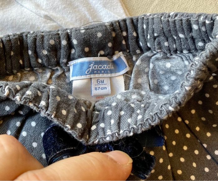 Lot deux bloomers / shorts 6mois Jacadi - photo numéro 3