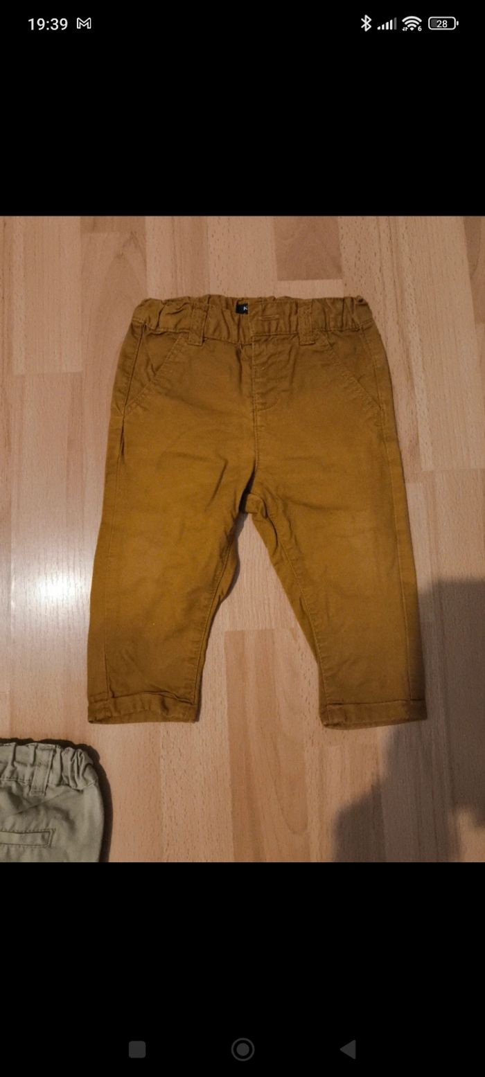 Lot pantalons 12 mois - photo numéro 3