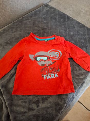 Tee-shirt manche longue 3 mois