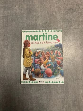 Livre Martine, en classe, découverte