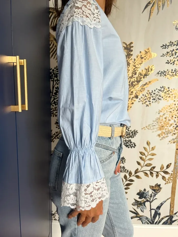 Blouse Zara femme taille S - photo numéro 2