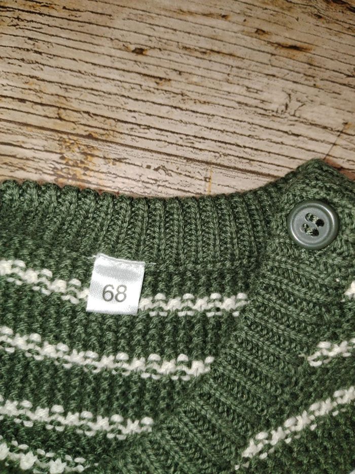 Joli pull garçon 6 mois 68 cm - photo numéro 4