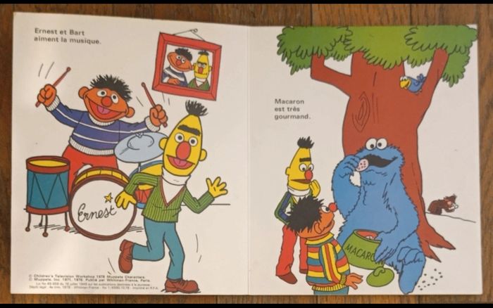 Ancien livre Tocatta et ses amis, 1 rue sésame 1978 vintage - photo numéro 3