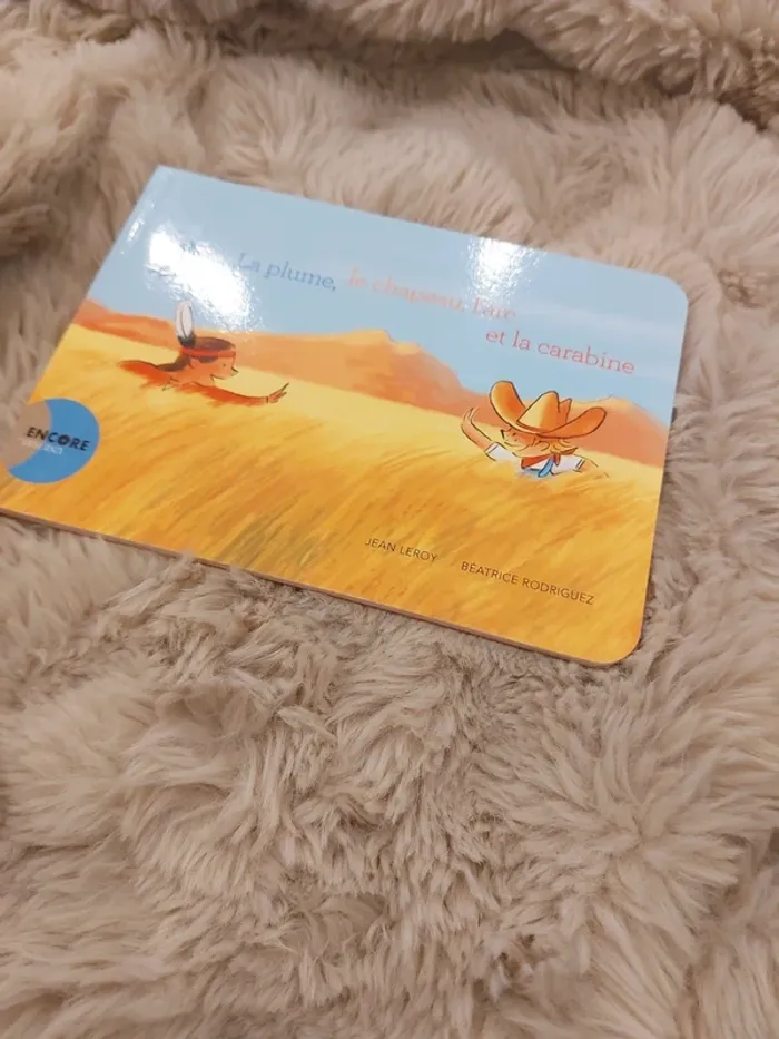 Livre la plume le chapeau l'arc et la carabine