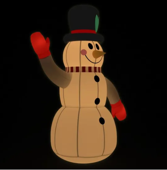 Neuf 300 cm Bonhomme de neige gonflable + LED Neuf - photo numéro 4