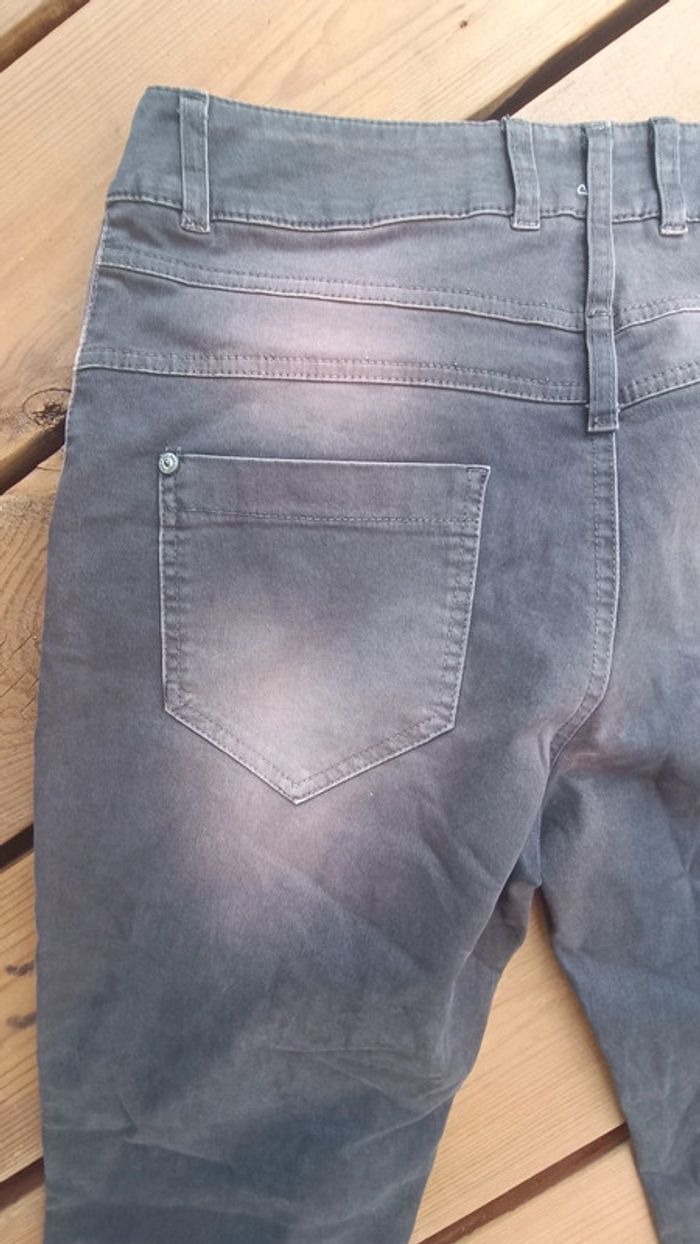 Pantalon "Maryley" - Taille M - chocolat - photo numéro 8
