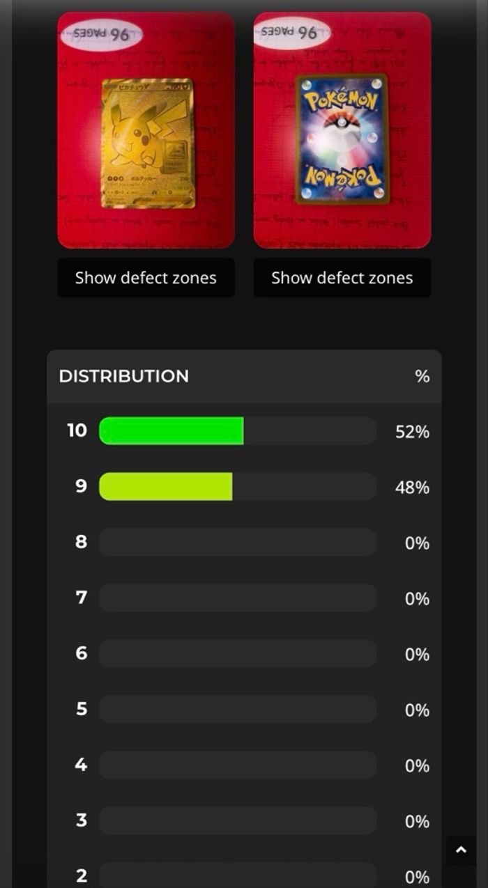 Carte Pokémon Pikachu 001/015 Pré grade 10 Golden Box Japonaise Rare En Promotion - photo numéro 4