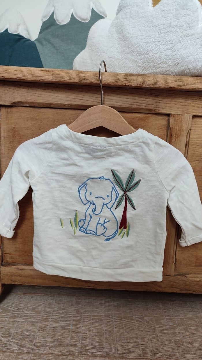 Gilet zippé sergent major 9 mois - photo numéro 4