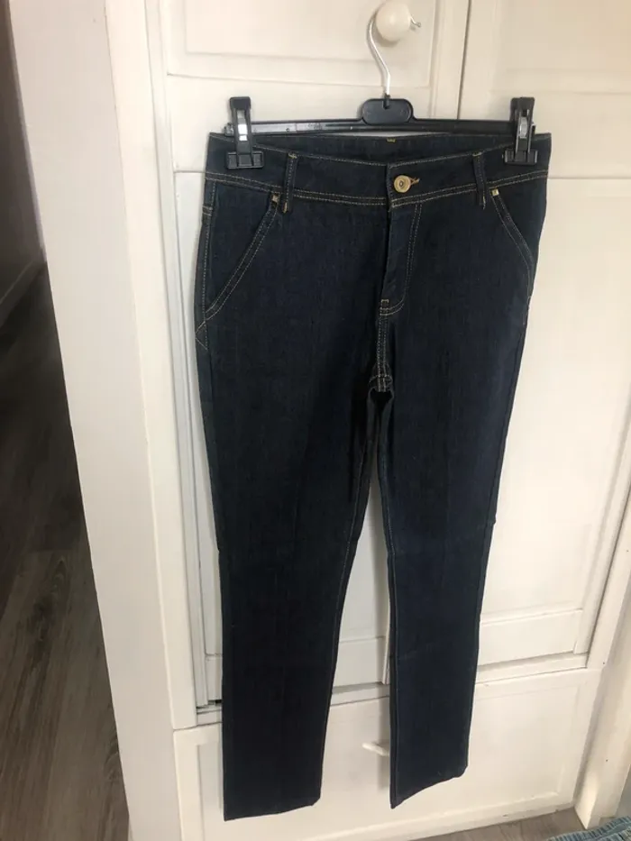 jeans skinny bleu marine femme taille 38
