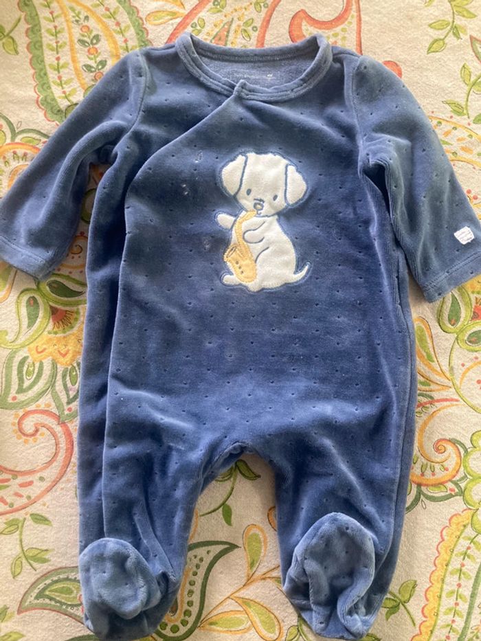 Lot de 3 pyjamas Sergent Major taille 3 mois - photo numéro 3