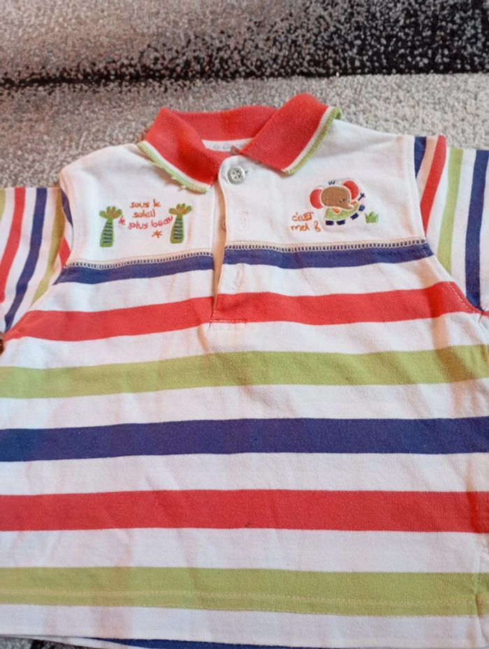 Lot de 5 tee-shirts manches longues 6 mois - photo numéro 9