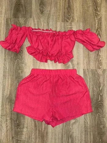 Ensemble été rose femme TM/ 38