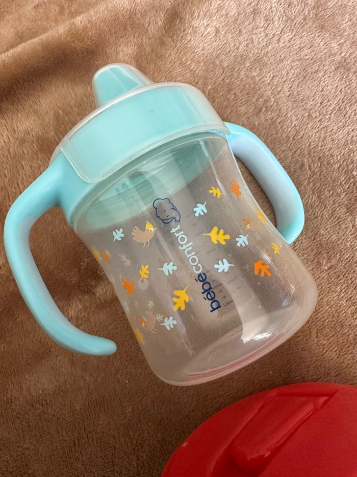 Lot de 2 gobelets bébé avec anse Disney Mickey et bébé confort - photo numéro 3