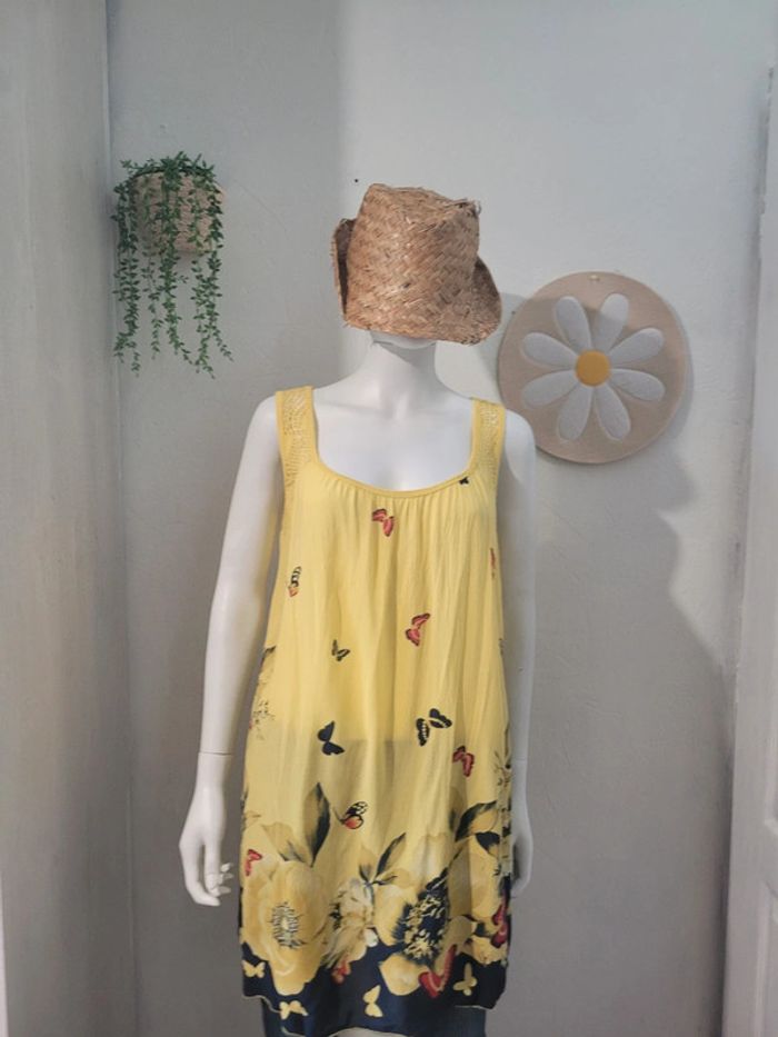 Débardeur long papillons - photo numéro 2