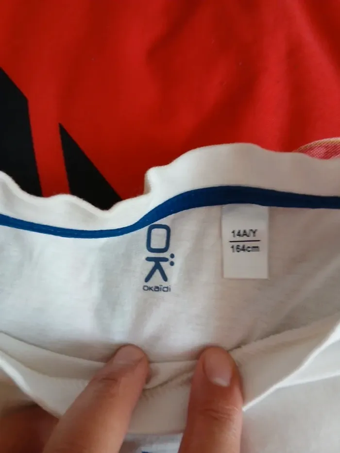 Lots de 6 tee-shirts Okaïdi taille 14 ans - photo numéro 13