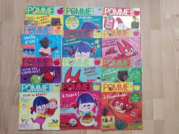 Lot de 12 magazines Pomme d'Api