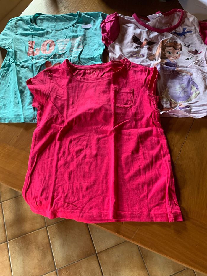 3 tee-shirts fille