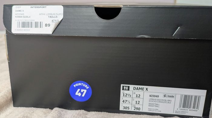 Basket adidas Dame X basketball - photo numéro 8