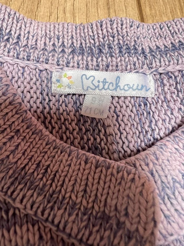 Joli gilet en laine Kitchoun 9 mois TBE - photo numéro 3