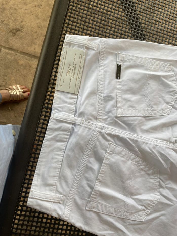 Pantalon blanc slim fit MCS taille 36 w26 - photo numéro 2