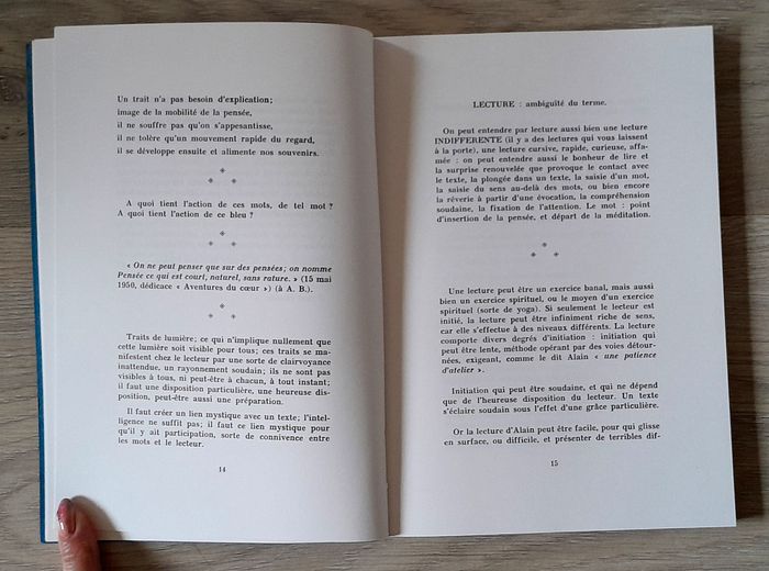 S. Vayssac - La lecture en marge d'Alain série philosophie - photo numéro 6