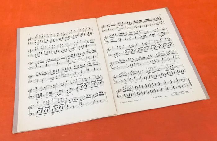 Ancienne partition de Musique Franz Von Suppé Poète et Paysan - photo numéro 4