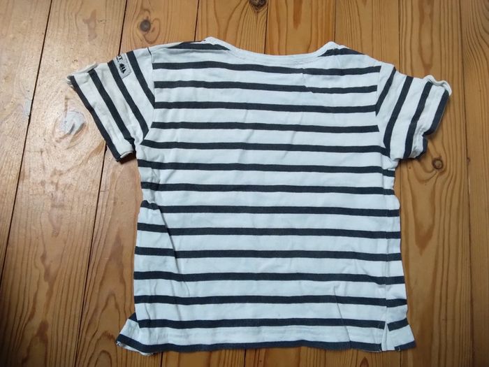 T-shirt marin 4 ans - photo numéro 2