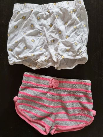 Lot de 2 shorts