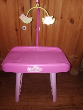 Table a langer Nursery Écoiffier pour poupée, poupon