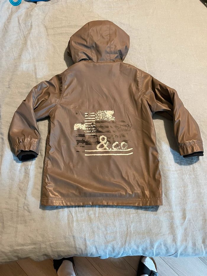 Veste imperméable doublée - 3 pommes - T. 6 ans - photo numéro 3