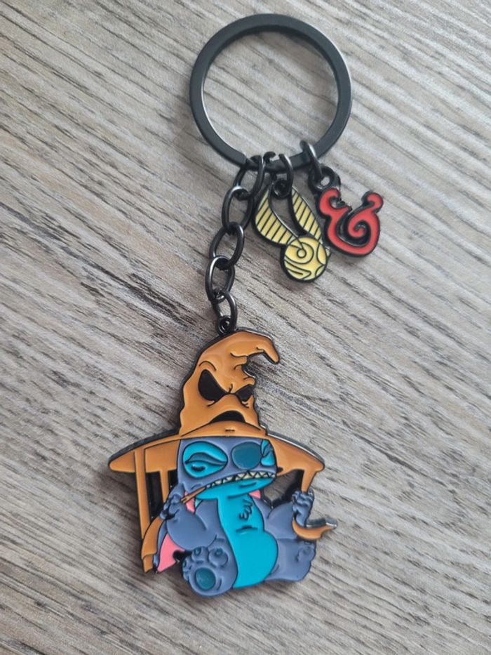 Porte clé stitch cameo harry potter