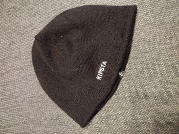 Bonnet Kipsta noir 56 - 59 cm