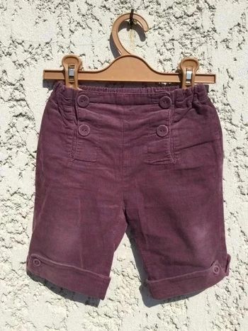 Pantalon court cyrillus 12 mois