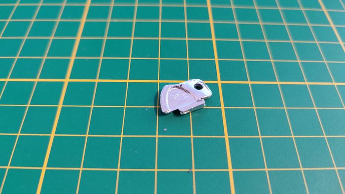 Support avant droit pièce détachée miniature 1/18 Citroën traction 15cv 1952 Maisto #B36 - photo numéro 2