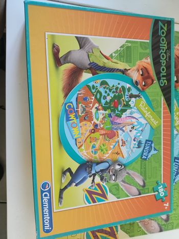 Puzzle zootopie 180 pièces