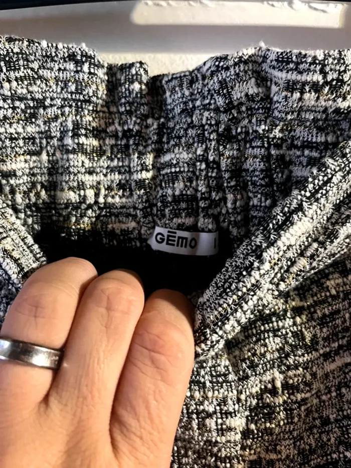 Short taille haute gris gemo taille XL - photo numéro 4