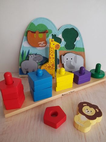 Planche d'activités Melissa&Doug et puzzle bois
