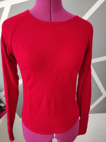 Joli pull rouge esprit tL tbe