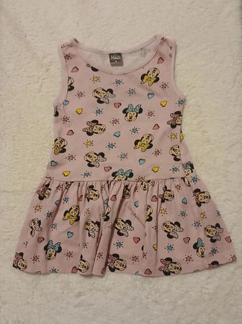Robe fille 👧🏻 100% coton Minnie 2 ans