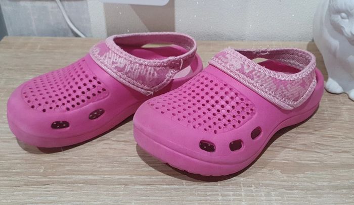 Sabot rose avec sangle arrière pointure 24 - photo numéro 4