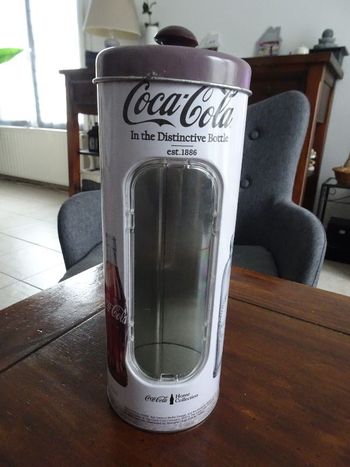 Boite à pailles Coca Cola