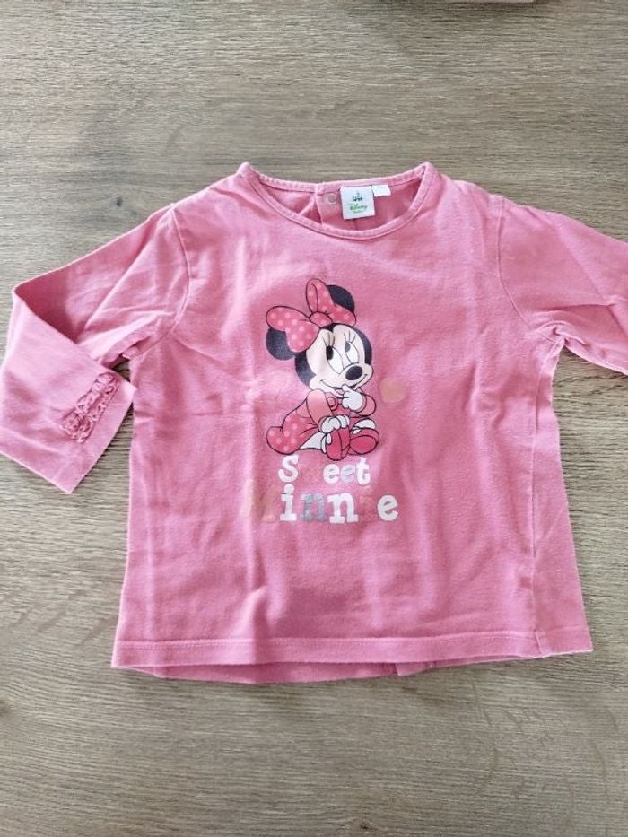 Tee shirt ml Minnie