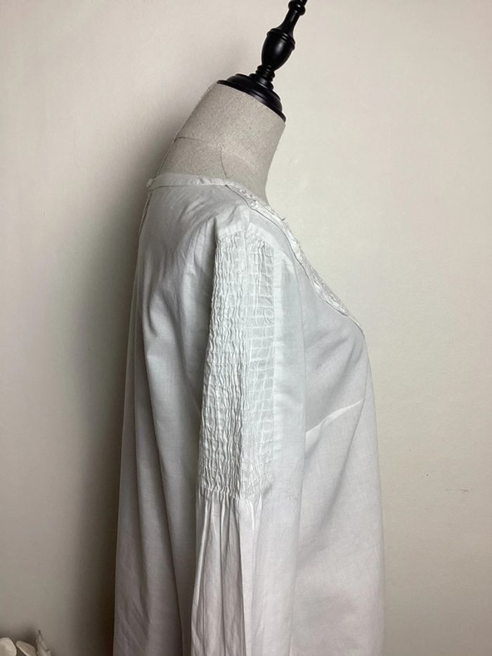 Blouse blanche brodée Esprit 42 - photo numéro 6