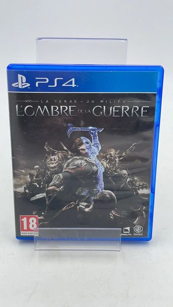 Jeu vidéo la terre du milieu l’ombre de la guerre sur console PlayStation 4