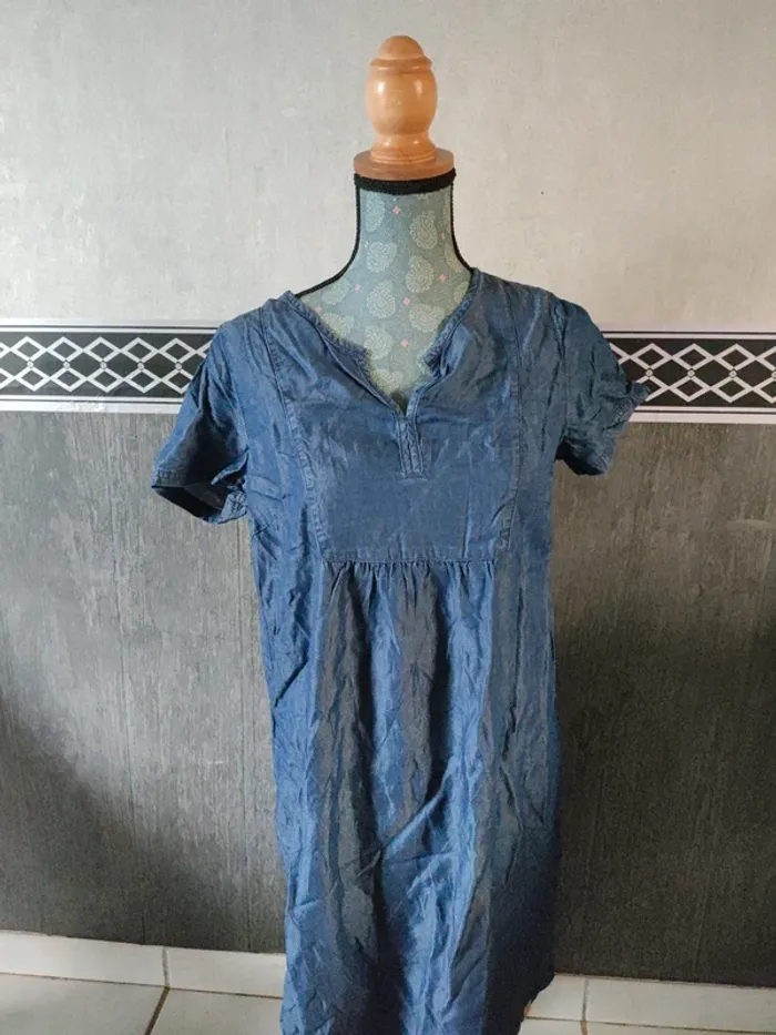 Tunique manche courte femme léger longue - photo numéro 5