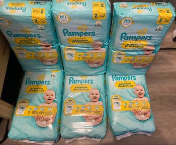 Pampers prenium protection taille 2