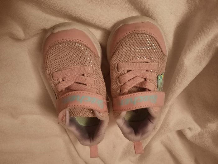 Skechers  rose à paillettes - photo numéro 3